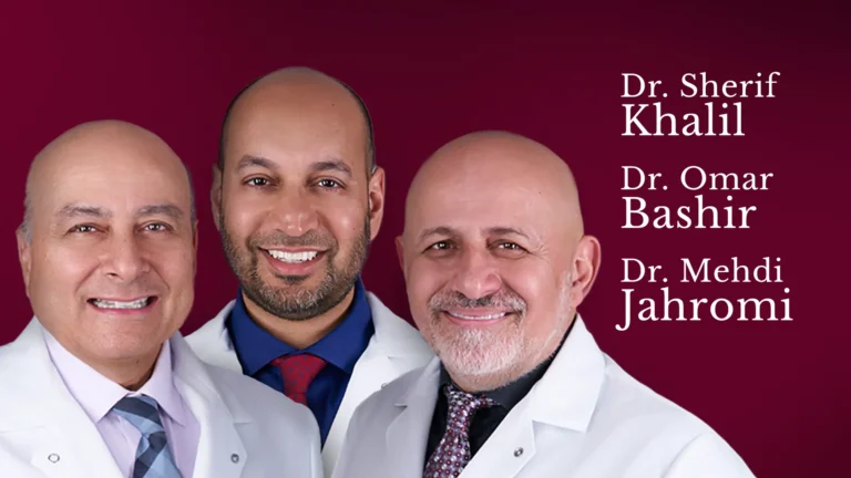 Dr. Sherif Khalil, Dr. Omar Bashir, and Dr. Mehdi Jahromi